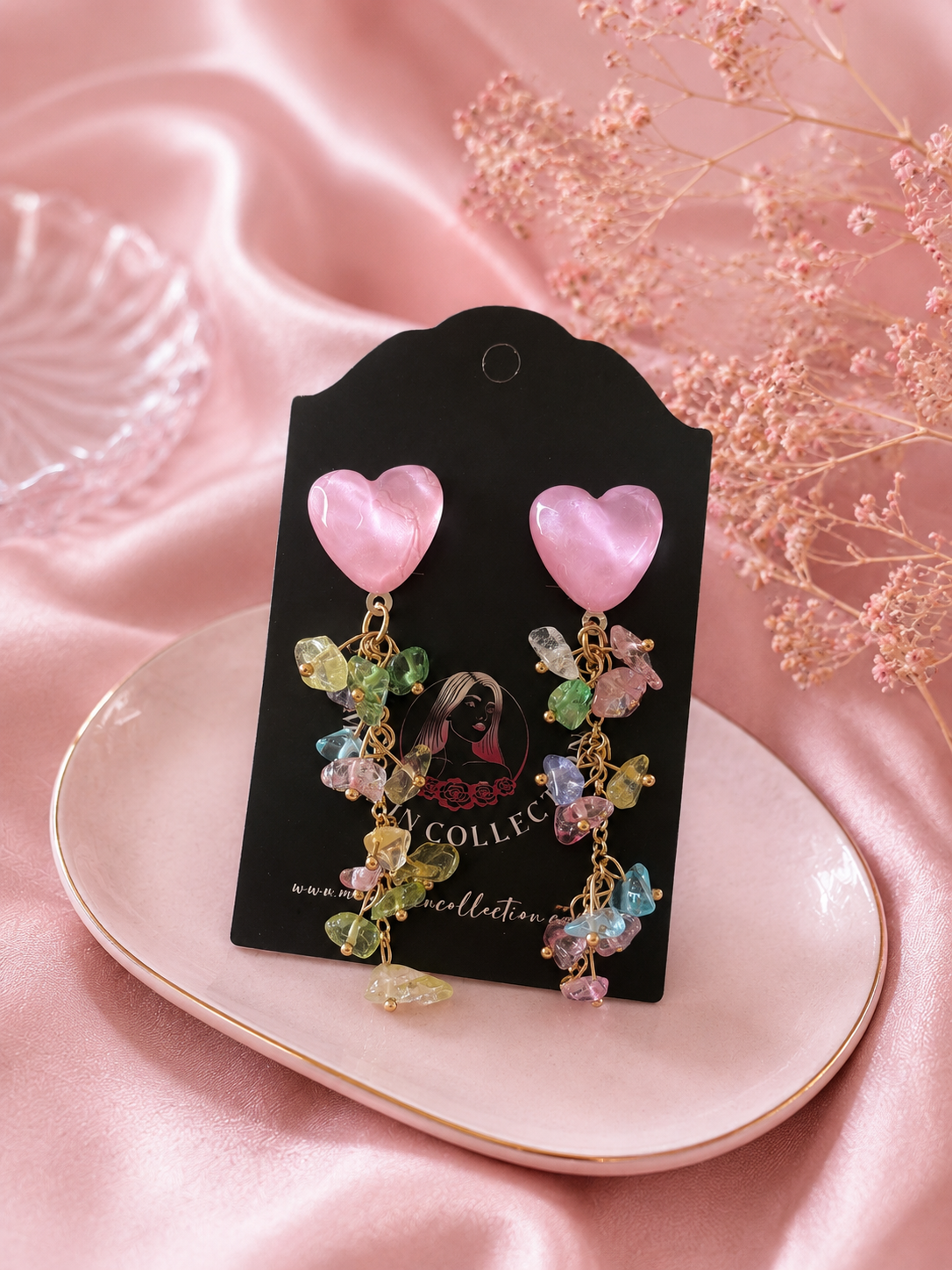 Pink Crystal Heart