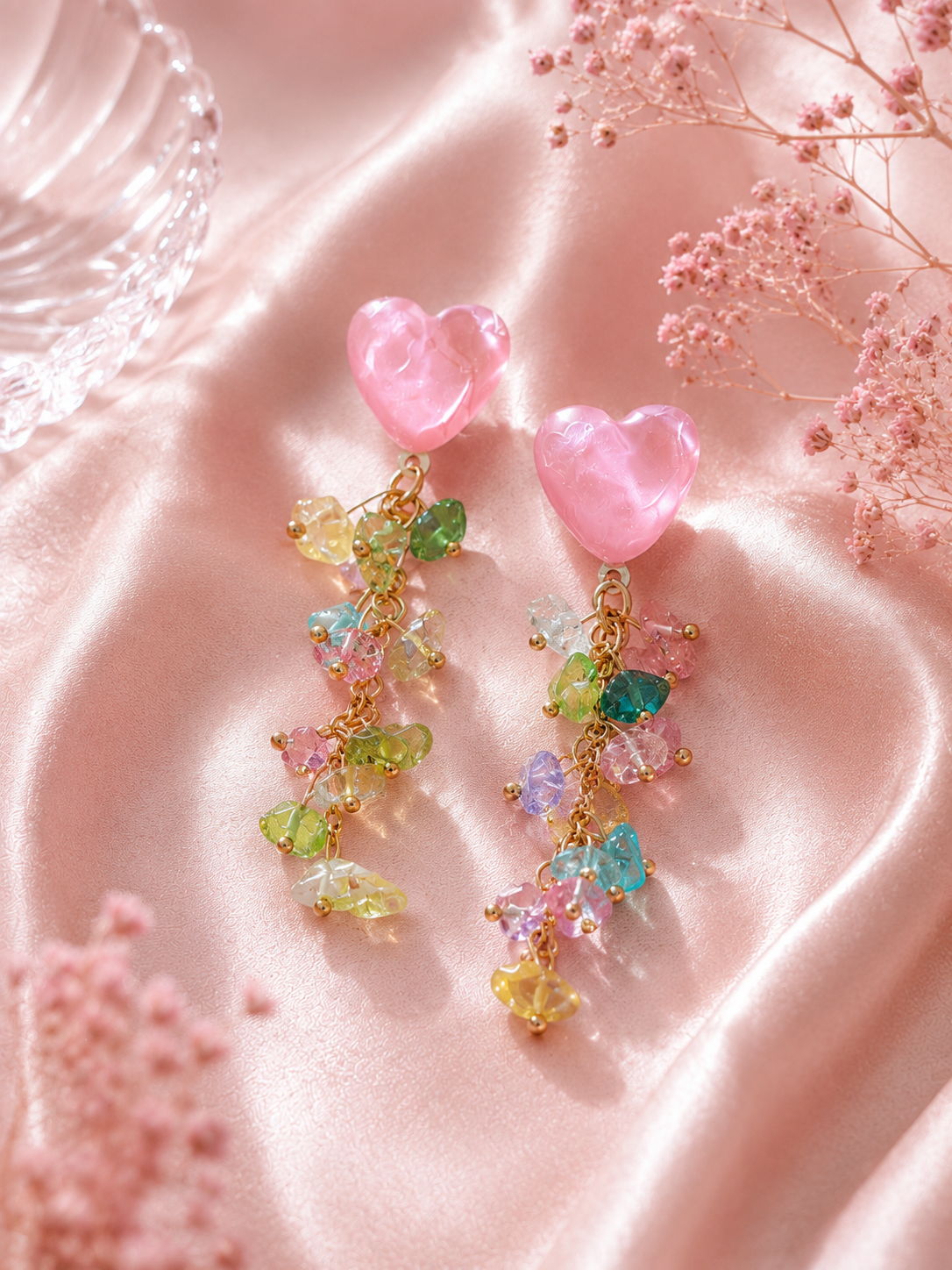 Pink Crystal Heart