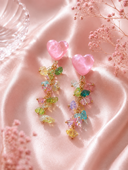 Pink Crystal Heart