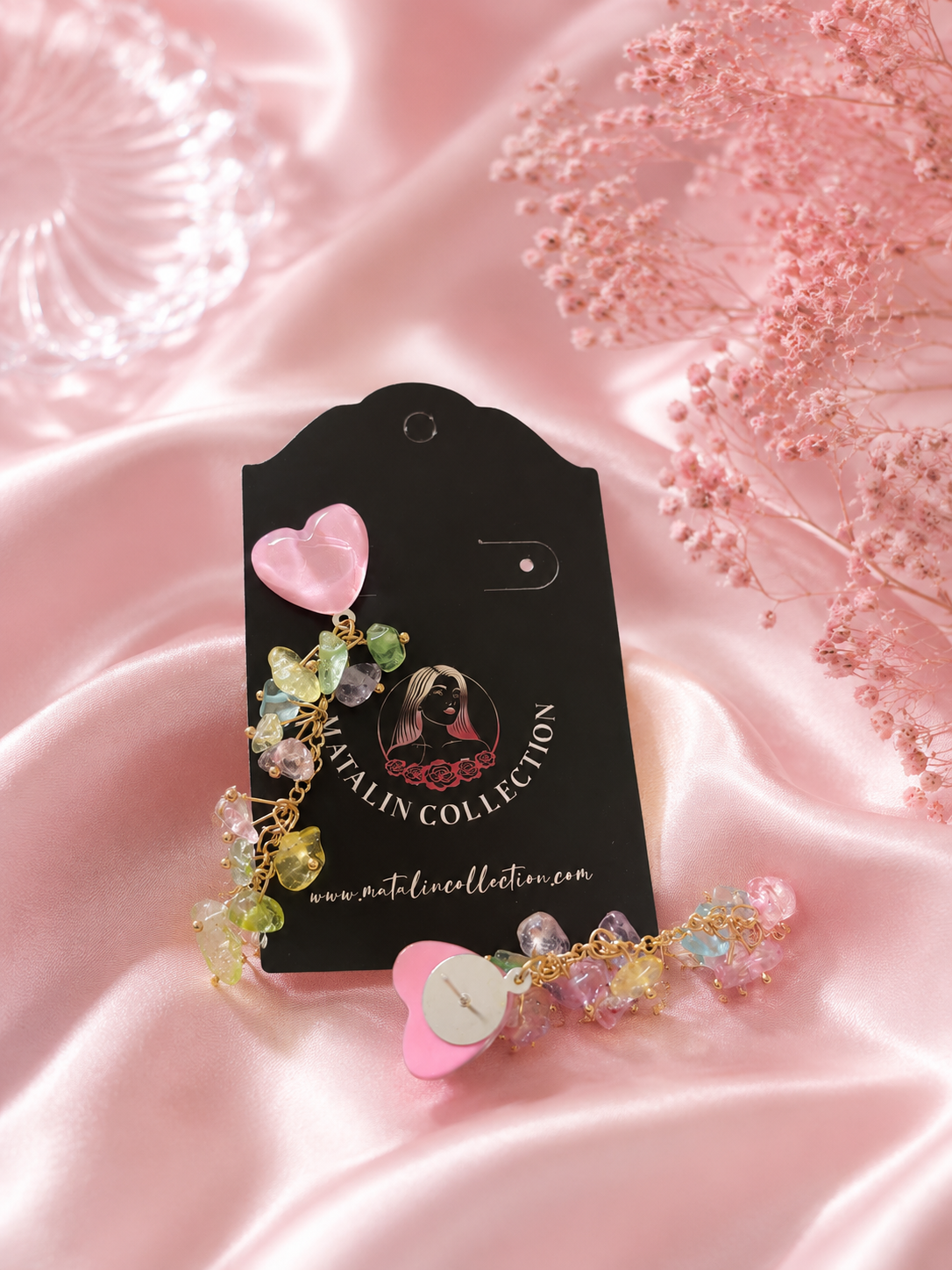 Pink Crystal Heart